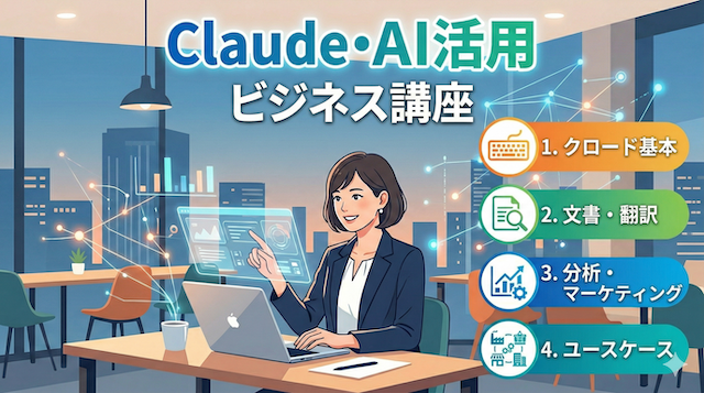 Claude・AI活用講座のサムネイル